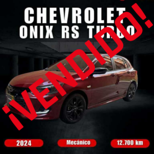 Chevrolet Onix RS 2024