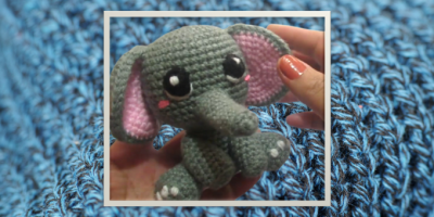 AMIGURUMI ELEFANTE