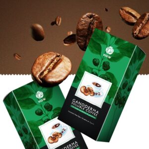 Café soluble con estrato de ganoderma Ganoderma